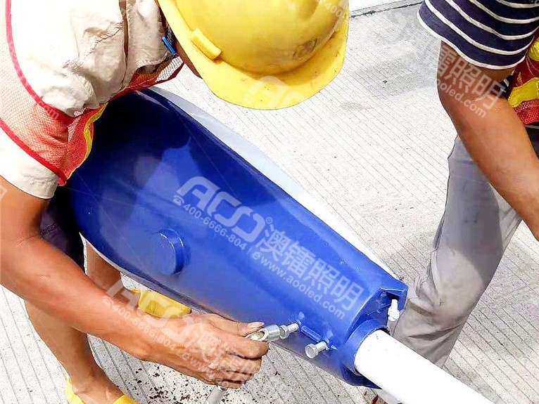 广州市路段路灯升级改造